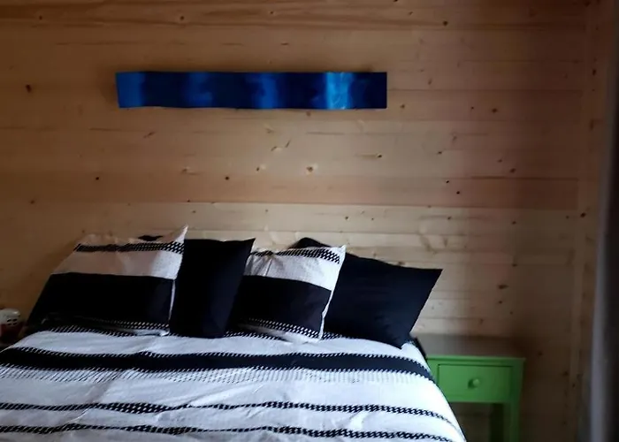 One Bedroom Log Cabin For Family And Pet Friendly Glamping In Pipe Creek, Texas