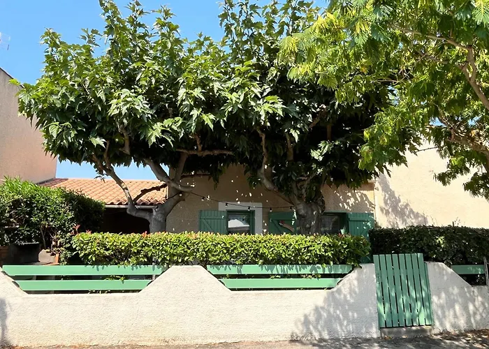 300M De La Plage, Adorable Maison Sud 2 Chambres 5 Couchages Terrasse Ombragee Parking Lrhp14