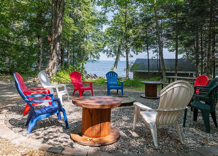 Lakefront Phelps Cabin W/ Boat Dock & Water Toys!
