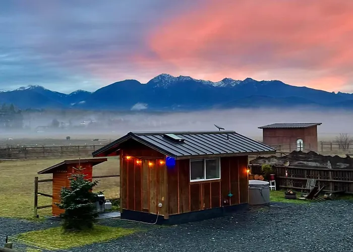 Blue Moon Tiny House Hot Tub Sauna Mtnviews