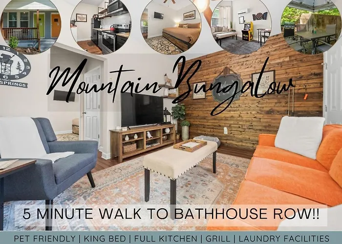 Mountain Bungalow-Walk To Downtown/Biker'S Dream!