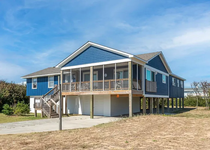 Laughing Place - Southern Shores, 175 Ft To Beach, Pool Table, Pets Ok, Flex Stays