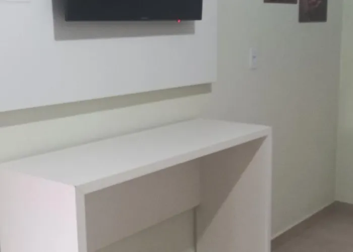 Pousada santos 1, kitnet confortável com ar condicionado