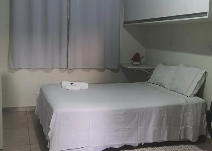 Pousada santos 1, kitnet confortável com ar condicionado