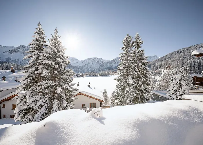 Casa Cresta C32, Zentrales Apartment Mit Bergblick By Arosa Vacations