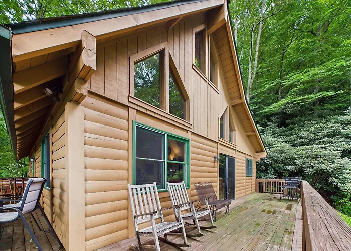 Top Of The Line Asheville Mountain Cabin