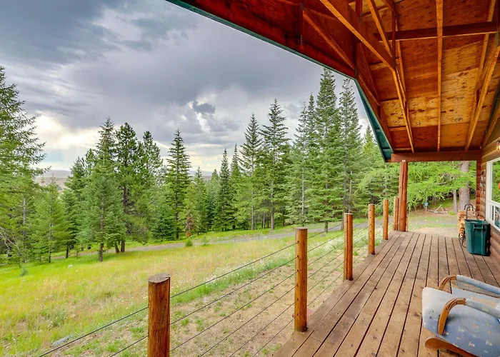 Pet-Friendly Cabin On 10 Acres In Joseph: Private!