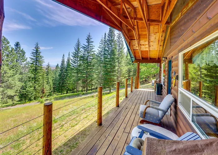 Pet-Friendly Cabin On 10 Acres In Joseph: Private!