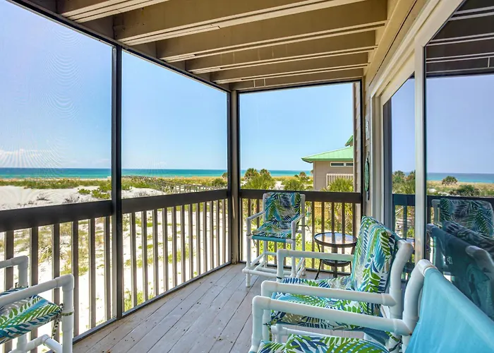 Beachfront Island Condo On Florida Gulf Coast