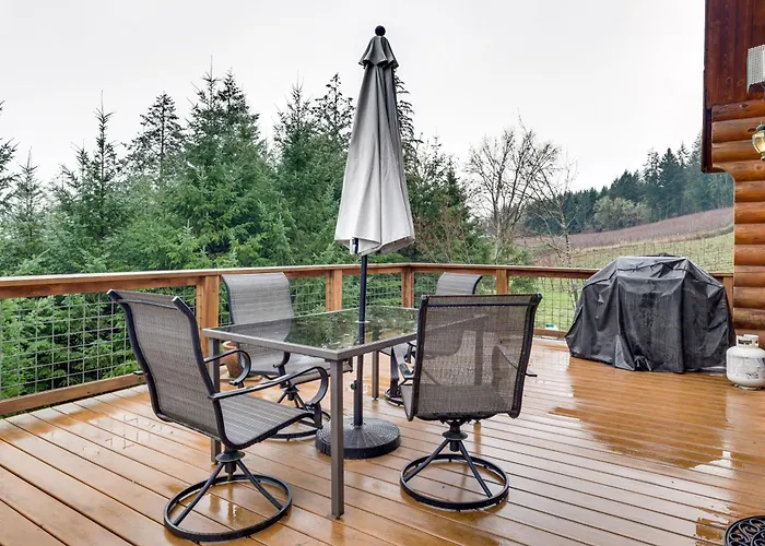 Mtn & Vineyard Views: Oregon Wine Country Escape