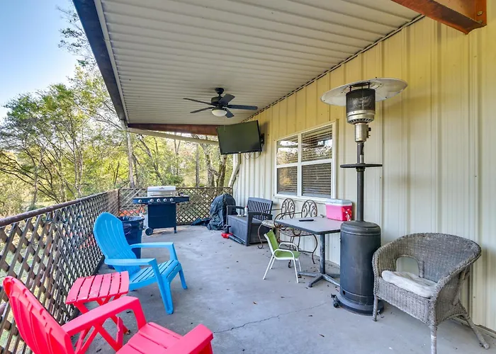 Riverfront Fishing: Home In Columbus W/ Grill