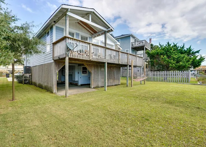 Frisco Coastal Paradise W/ Boat Dock & Water Views