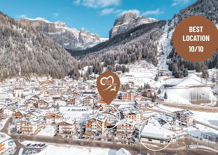 Cesa Planber Apartments Mountain View Ski-In Ski-Out