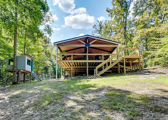 Luxe Kentucky Cabin Rental ~ 36 Mi To Mammoth Cave