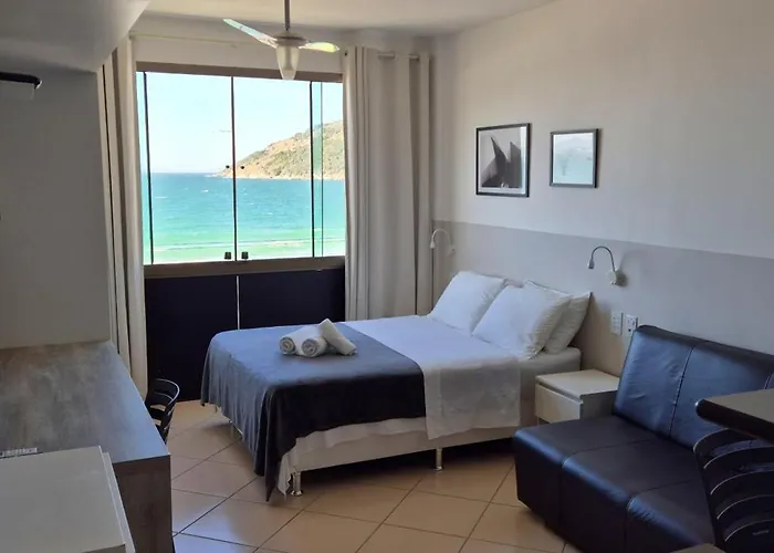 Loft Prainha Ap 207 Frente Mar, Wi-Fi, Portaria 24H, Check In 9H-Check Out 13H, Split, Piscina, Self Check In