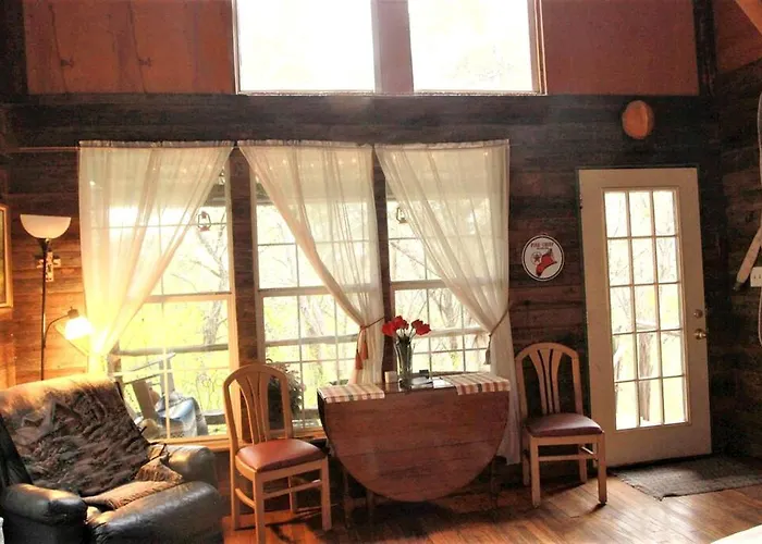 Rustic Two-Bedroom Cabin Rental On Hamilton Creek In Texas Hill Country