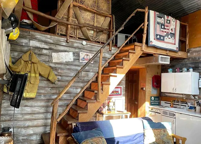 Rustic Two-Bedroom Cabin Rental On Hamilton Creek In Texas Hill Country