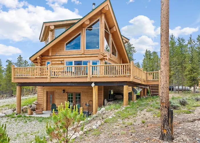 4Bd Log Home In Twin Lakes Amazing Views Pets Ok