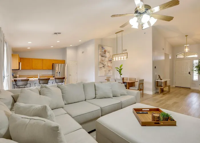 Spacious & Fenced Yard: Pet-Friendly Surprise Home