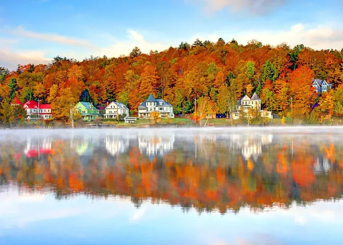 Lakefront Adirondack Cabin - Dock - Canoe - 10 Min To Lake Placid