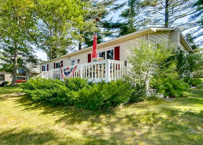 Lakefront Retreat W/ Pedal Boat & Dock In Kalkaska