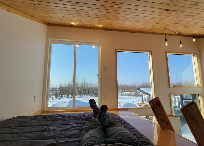 Pilot Lodge - Big Lake Tiny House Cabin