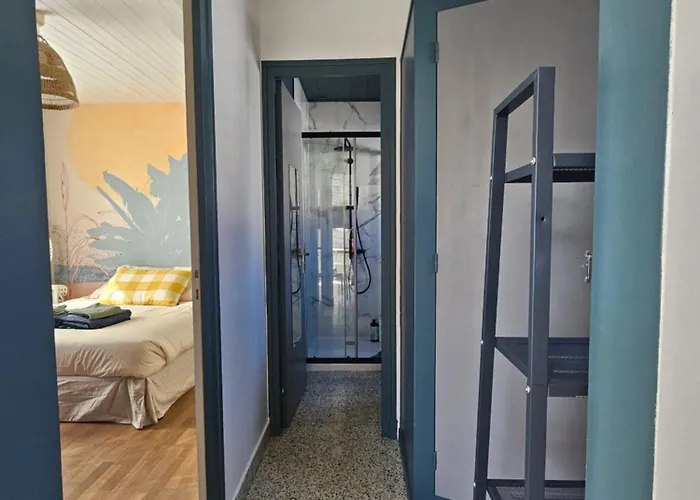 Appartement T2 3 Etoiles, Agreable Avec Jardin, Plage A Pied