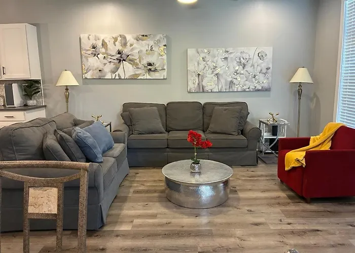 Modern Near Downtown Hospitals Greenville Stay