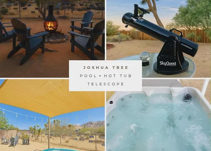 10 Minutes To Jtnp - Saltwater Float Pool, Hot Tub, Telescope, Fireplace And Views