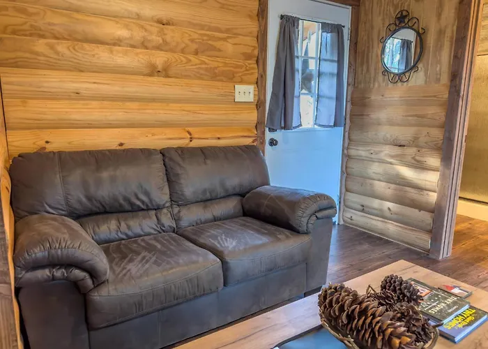 Tiny Log Cabin Near Fossil Rim | Countryside Views