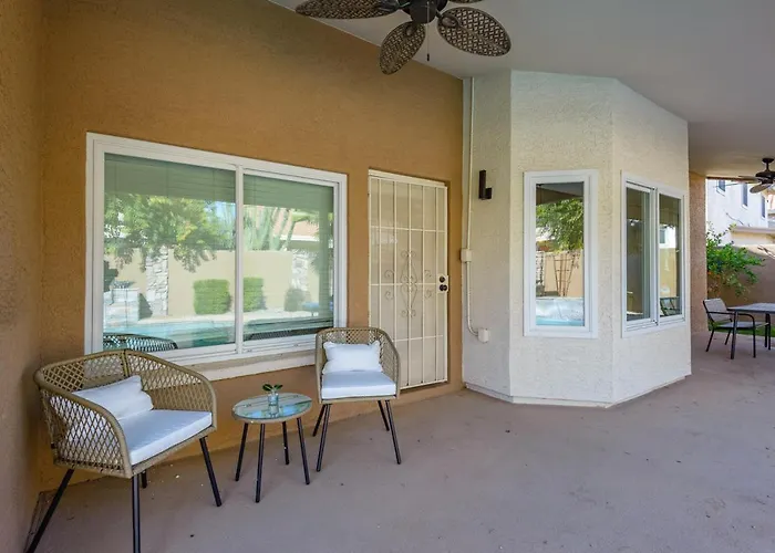 Boho 4Br Retreat Heated Pool Spa Tiki Bar