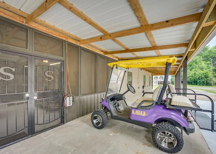 Jefferson Vacation Rental With Golf Cart!