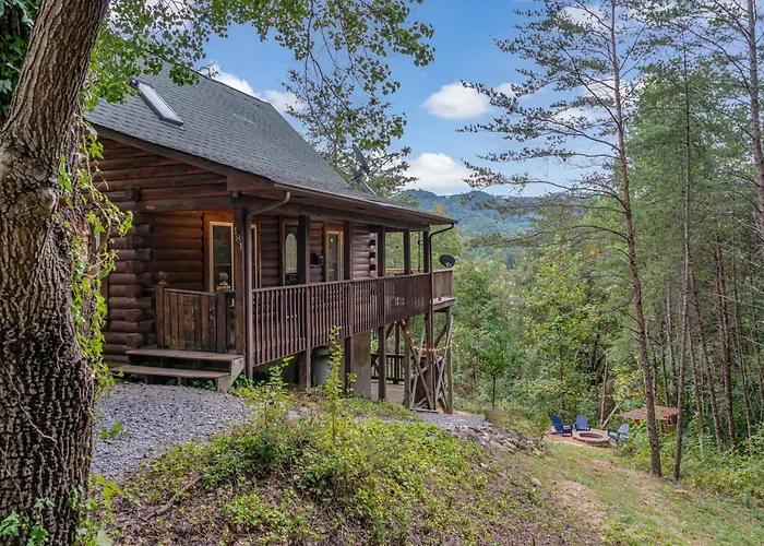 1 Bedroom With A Loft And Hot Tub Cabin 45 Minutes To Asheville