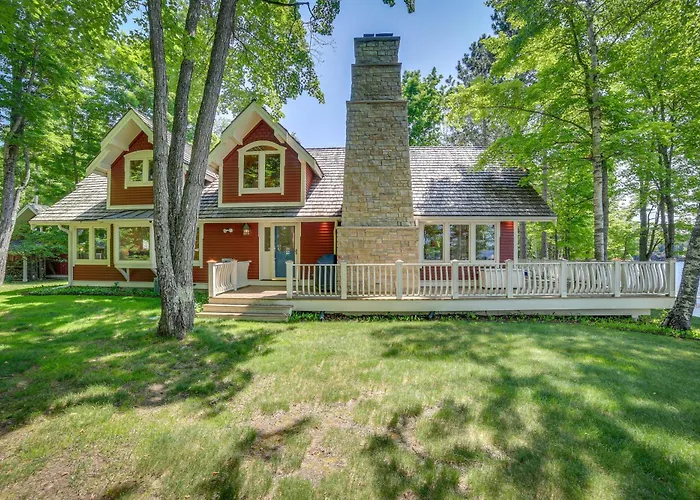 Lakefront Michigan Retreat W/ Private Dock