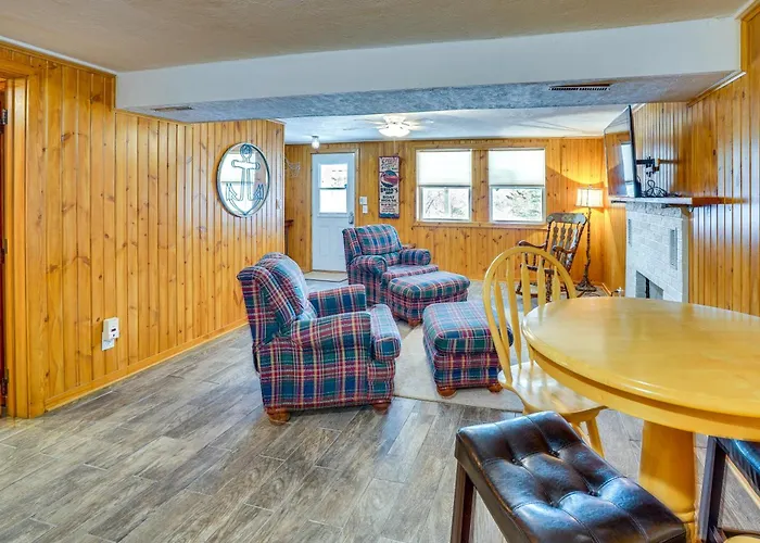 Waterfront Crofton Cabin - Boat Dock & Fire Pit!