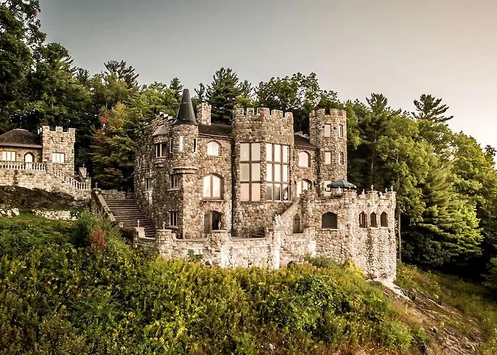 Regal Suite Rental In Breathtaking Castle Near Lake George, Upstate New York