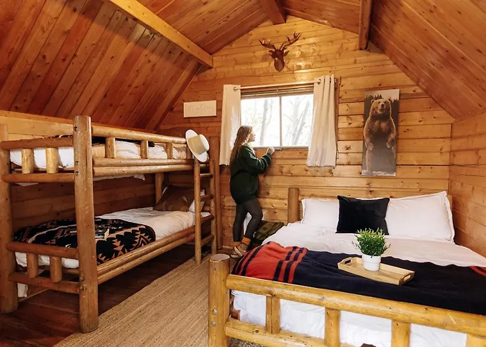 Colorado Glamping Adventures In Golden Gate Canyon Park, In This Cute Cabin Rental