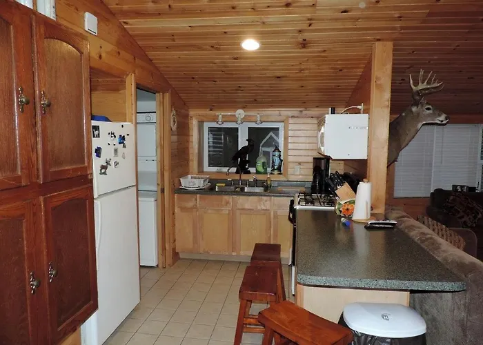 Rustic Cabin Rental Along The Wolf River In Fremont, Wisconsin
