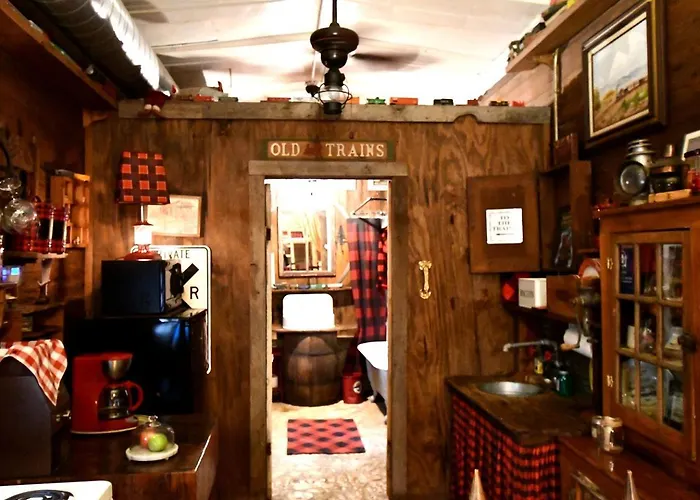 Sleep In Authentic Railcar Rental For Unique Experience Near Fort Worth