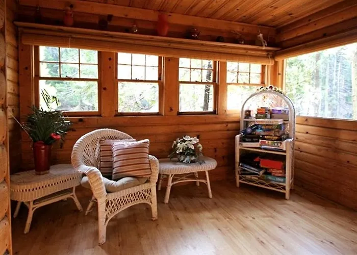 Spacious Riverfront Cabin Rental Perfect For Large Groups Near Sonora, California