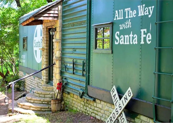 Sleep In Authentic Railcar Rental For Unique Experience Near Fort Worth