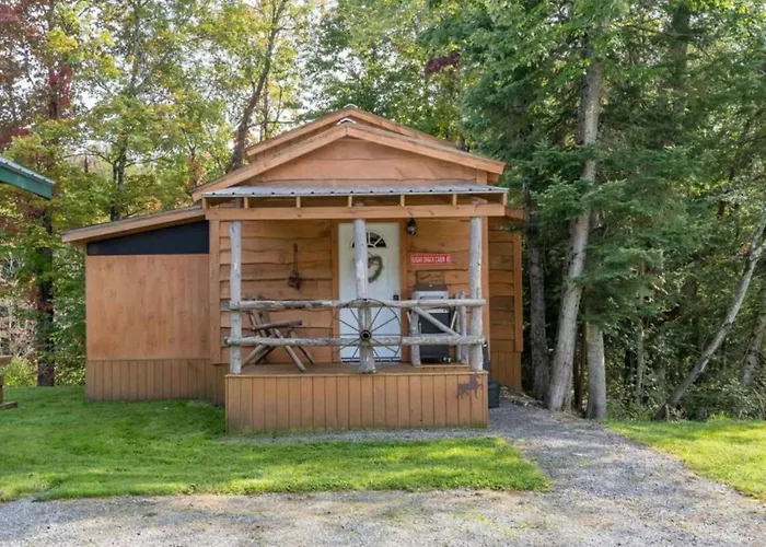 Romantic Cabin Rental Overlooking Otter Creek In The Adirondacks Of Upstate New York