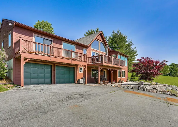 Walk To Bethel Woods: Family Home W/ Deck & Views!