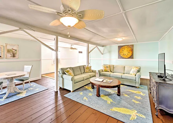 Historic Swansboro Studio W/ Intracoastal View!