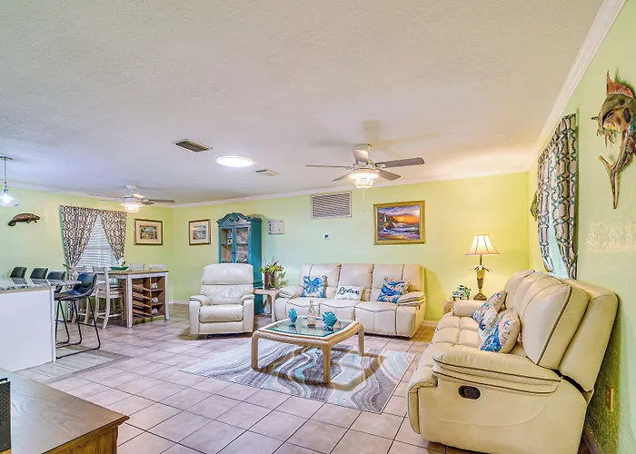Waterfront Hernando Beach Home W/ Dock & Hot Tub!