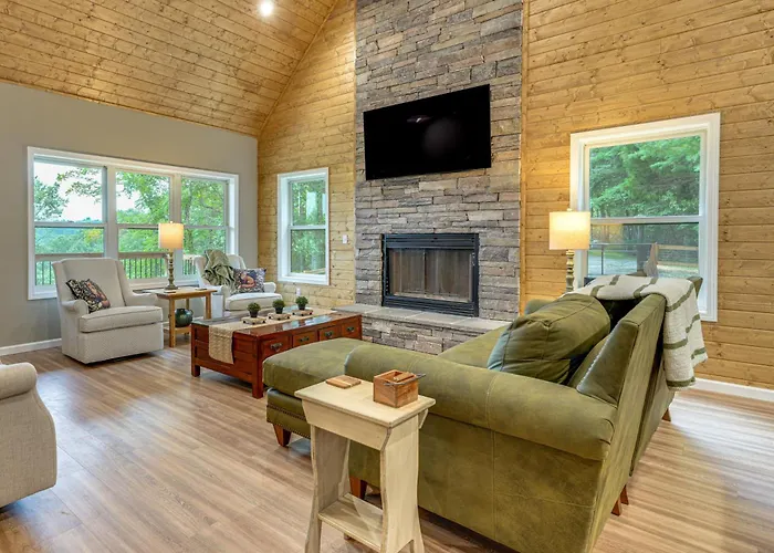 Modern Cabin W/ Sweeping Views In Blue Ridge Mtns!