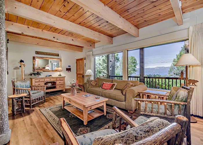 Lake Tahoe West Shore Lake Front 5 Bedroom Cabin