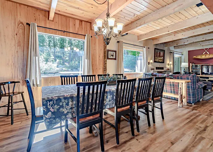 Lake Tahoe West Shore Lake Front 5 Bedroom Cabin