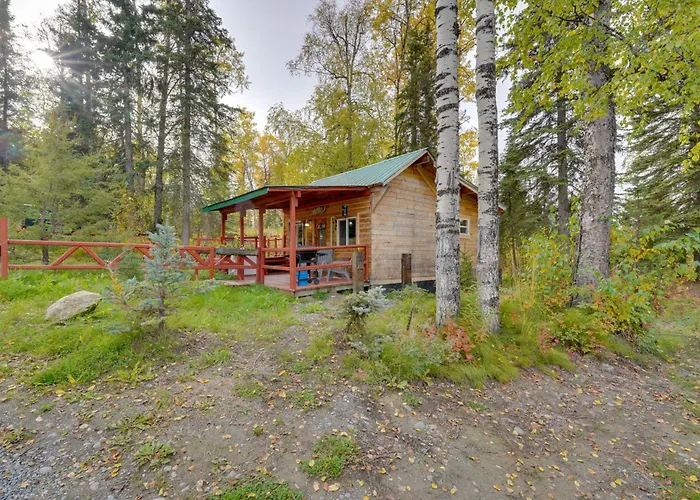 Fish, Hike & Explore: Lakefront Cabin In Soldotna