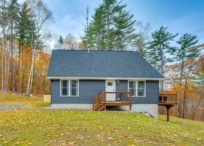 White Mtns Holiday Home! Cabin 1 Mi To Skiing